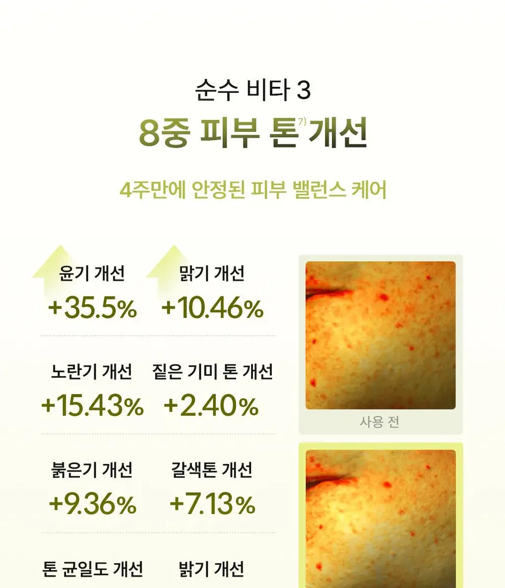 [NEW/화잘먹/비타속광] 오우즈너리 비타3 푸딩 크림 50ml 상세페이지 24